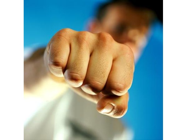Before throwing a proper punch, learn to ball your fist correctly.