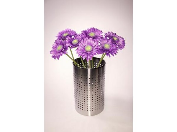 Gerbera daisies are commonly used to express cheer.