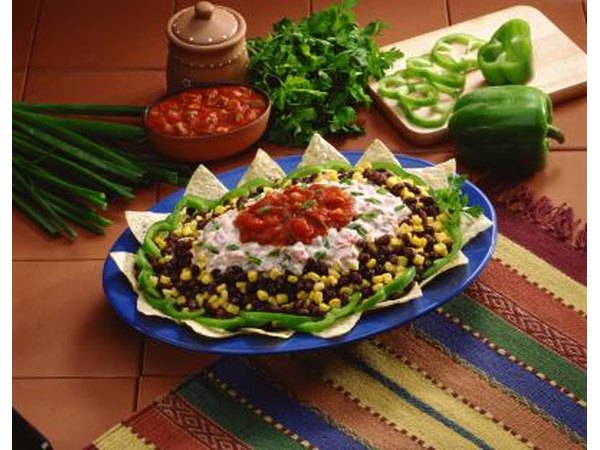Corn dip is a festive alternative to regular tomato salsa.