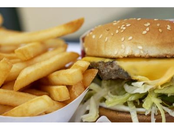 avoid high fat foods before a game