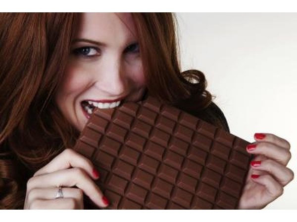 Chocolate contains antioxidants.