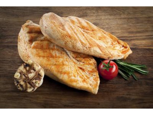 Chicken is a good source of lean protein.