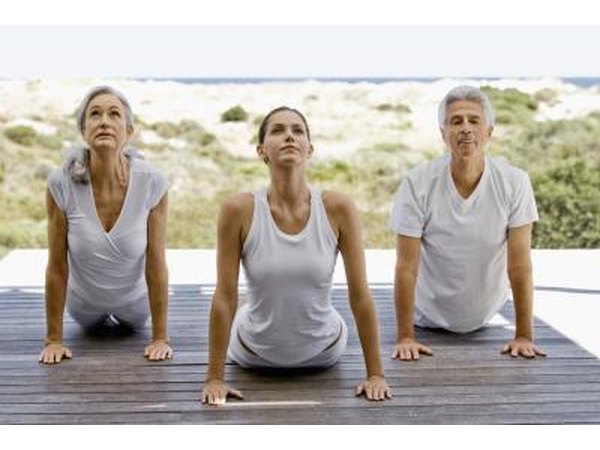 Stretch your body, particularly the back muscles and legs.
