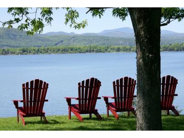 peaceful Lake Champlain