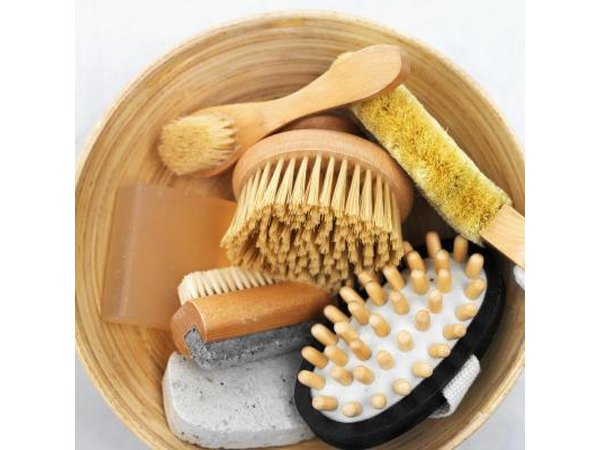 Use a wet pumice stone to gently rub the callused area