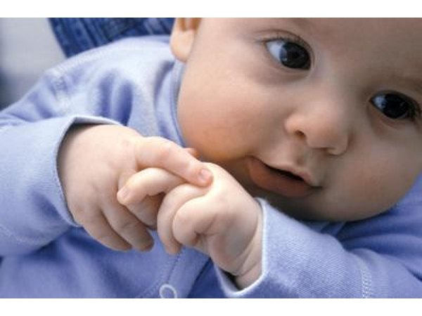 Baby close up.
