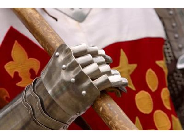 The Fleur-de-lis symbolizes purity