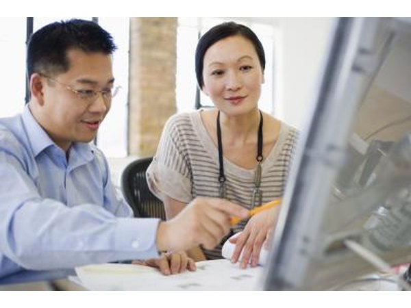 Business team at desk
