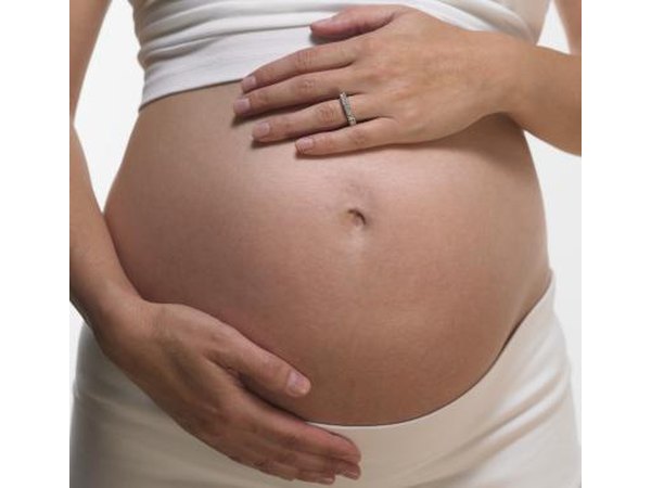 Pregnant woman.