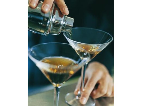 Mixing drinks