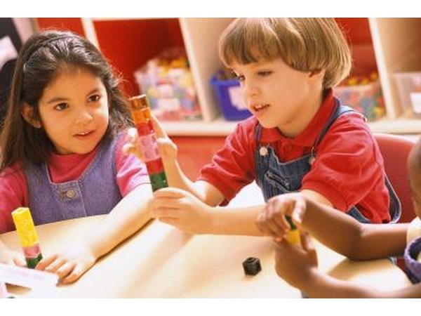 children playing together