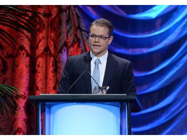 Matt Damon.