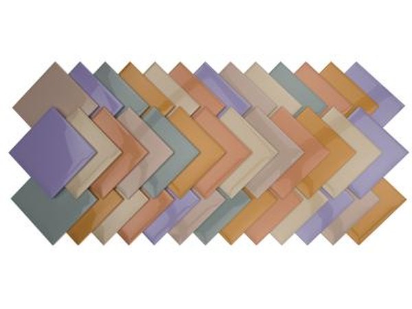 Large group of assorted tiles.