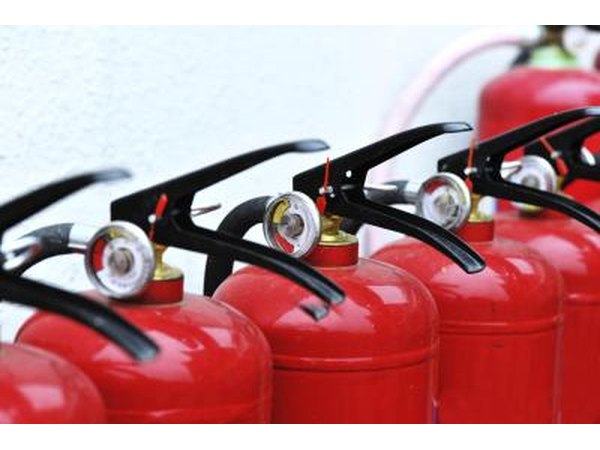 There are five types of fire extinguishers in the US.