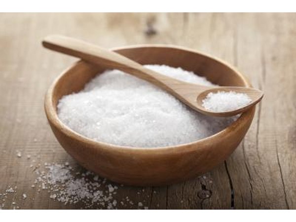 Salt in bowl
