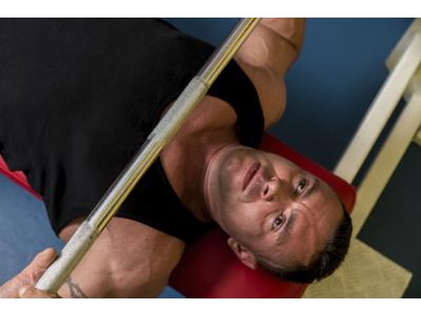 Set the weight bench so it is at a 45-degree decline.