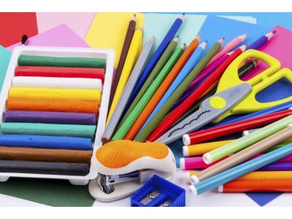 Art supplies will allow him to be creative.