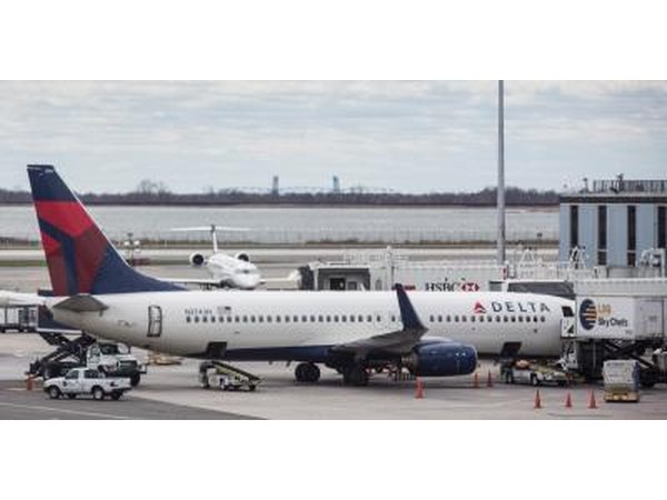 Delta airplane