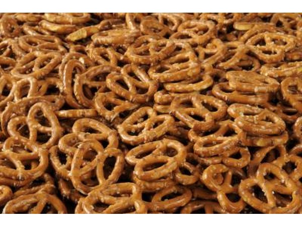 Salted pretzels