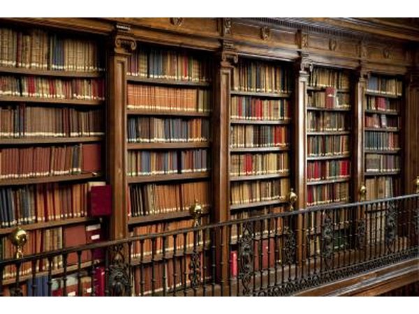 Museums and libraries prefer to hire people with solid backgrounds in history.