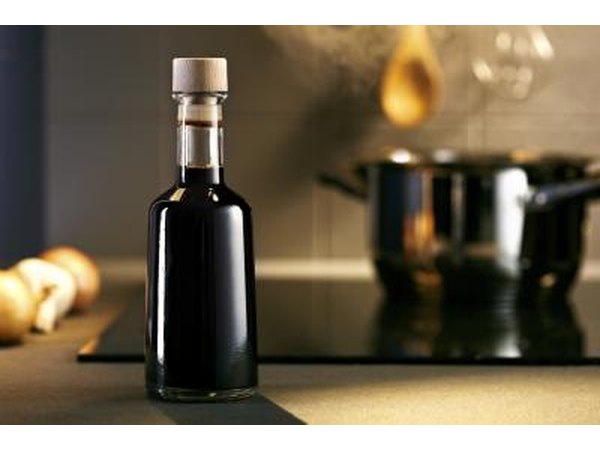 Bottle of vinegar