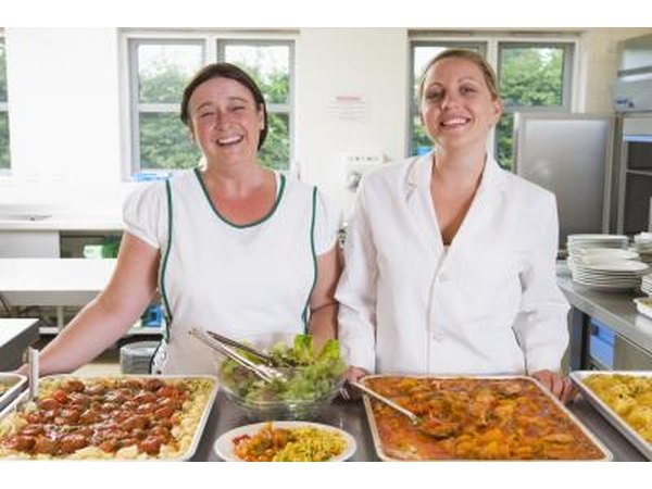 Cafeteria workers have knowledge of cooking large quantities of food.
