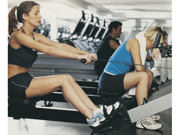 Trapezius muscle pain can be reduced through rowing machines.