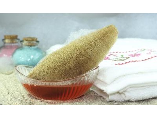 Use a loofah scrub.