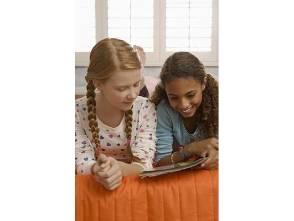 Choose colorful pages from a magazine to create the butterfly's wings.