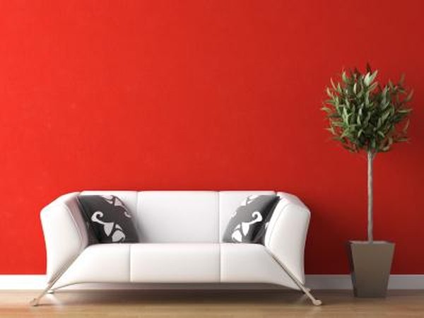 Red paint can take four to six coats for the perfect finish