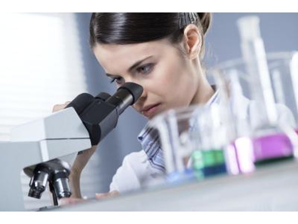 Scientist in lab