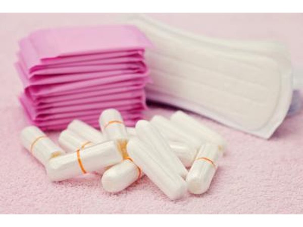 Prepare for menstruation.
