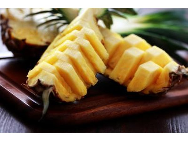 sliced pineapple in nice design