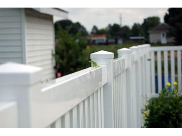 Vinyl fences