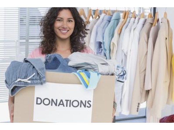 Resale stores often accept donations.