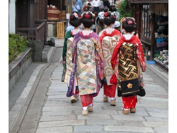 Geishas in Japan