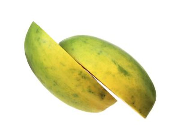 Yellow papaya skin.