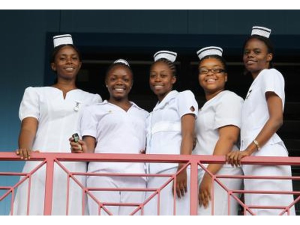 Nurses at hospital