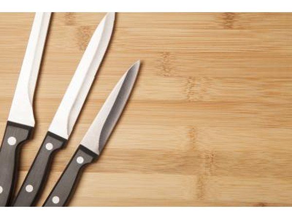 selection of paring knives