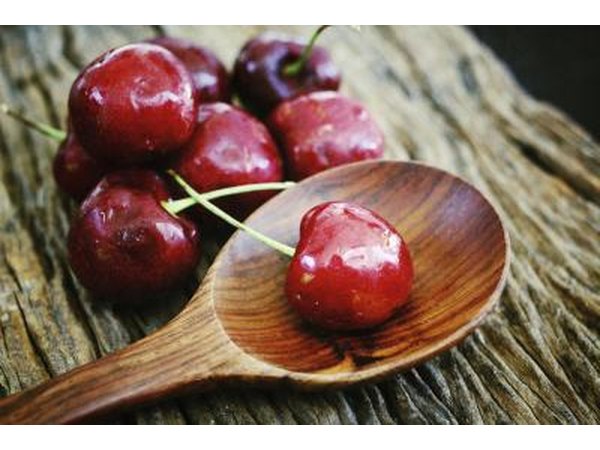 Anthocyanins provide the pigment.