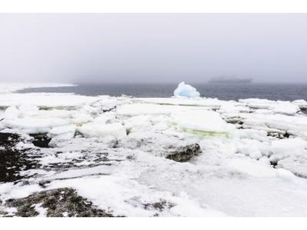 ice topped island