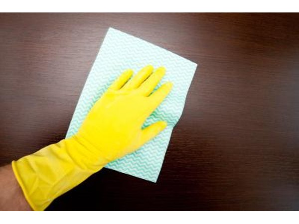Use rubber gloves.