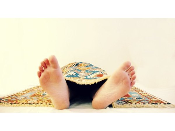 Rugs get tired too.