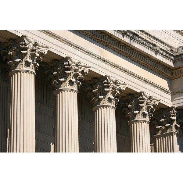 3 Types of Greek Columns Synonym