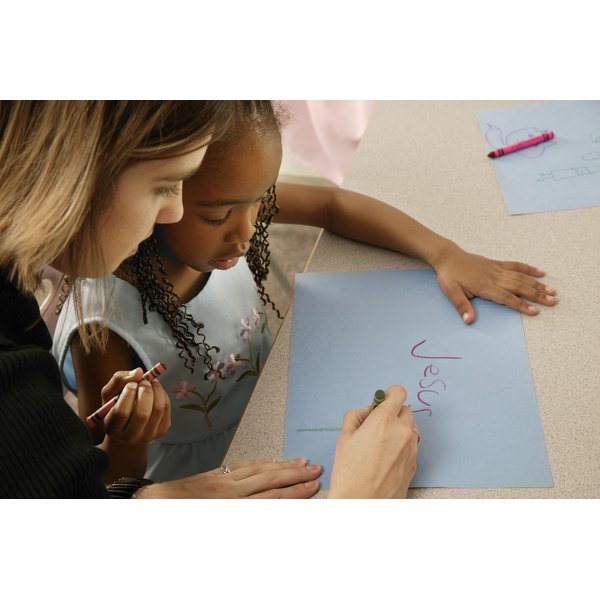 Design Pics/Design Pics/Getty Images Girl learns how to print