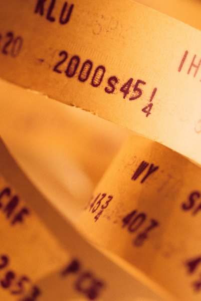 Ticker tape trading strategies