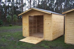 How to Build a Wooden Ramp for a Shed  eHow