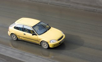 yellow car, a honda japanese sport car model image by alma_sacra from 