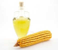 How can corn oil be substituted for vegetable oil?