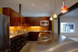 pendant light height sink ehow lighting jupiterimages getty